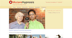 Desktop Screenshot of mutarehypnosis.com