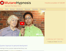Tablet Screenshot of mutarehypnosis.com